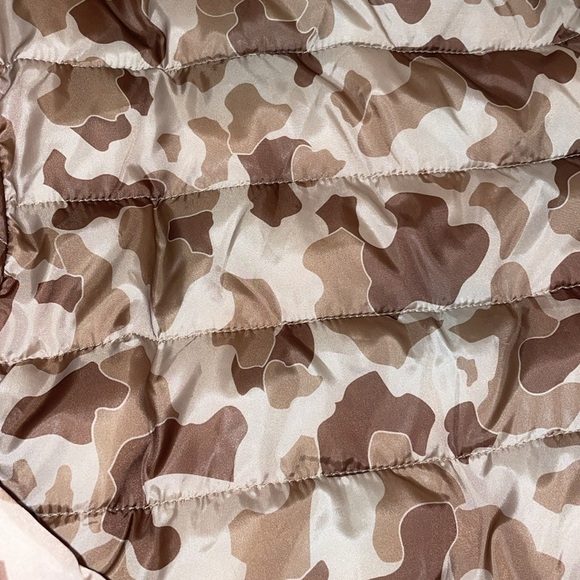 Boys Coat Epic Threads Hooded Jacket Puffer Coat Brown Camo Unisex Size 7 Kids - Picture 11 of 12